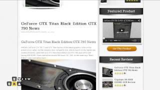 GeForce GTX Titan Black Edition & GTX 790 News