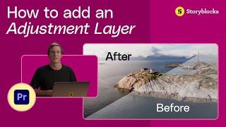 How to add an adjustment layer in Premiere Pro (Tutorial)