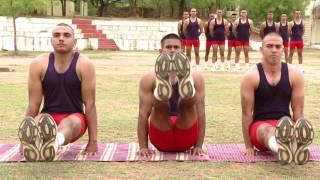 Parkour training for Indian security forces