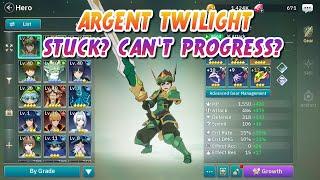 Argent Twilight - Stuck? How To Progress As F2P