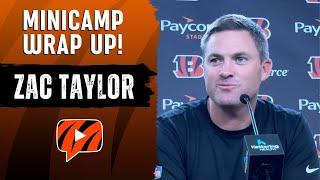 Zac Taylor Recaps Bengals Minicamp, Including Thoughts on Joe Burrow’s Health, Ja’Marr Chase & More