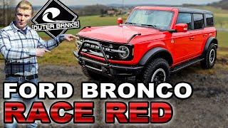 Ford Bronco in Rot mit Sasquatch Paket! | US-Version | 4-Türer