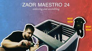 My New Studio Desk : Zaor Studio Furniture Maestro 24 /// Unboxing and Assembling