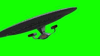 FREE HD Green Screen - USS ENTERPRISE NCC 1701 D - STAR TREK