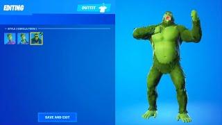 *NEW* Beast Boy BUILT IN EMOTE..! Fortnite Battle Royale