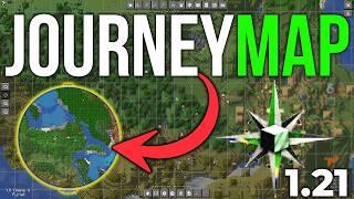 How To Download & Install JourneyMap in Minecraft 1.21