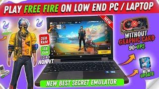 How to Play Free Fire On Low End PC 1GB Ram/2GB Ram | Without Graphics Card (2024)