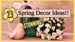 23 STUNNING SPRING HOME DECOR PROJECTS & DECORATING IDEAS YOU SHOULD TRY TODAY!!