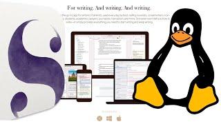 Use Gnome Bottles to get Scrivener (mostly) running on Linux