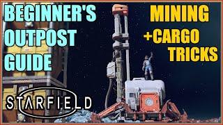 OUTPOST Beginner's Guide (Mining + Storage Tricks) | STARFIELD