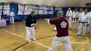 Karate-Do Shotokai Sensei Atsuo Hiruma black belt stage (1)