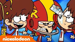 Loud House's Sportiest Moments with Lynn!  | Nicktoons