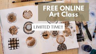 Free Course: Abstract Pattern Play  | Register Now!