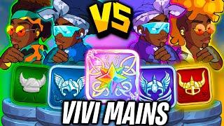I Put 1 Vivi Main From Every Rank Against Eachother.. Who Wins?