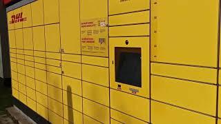 Как Забрать ПОСЫЛКУ с Почтомата DHL в Германии / Как пользоваться почтоматом Packstationen DHL