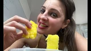 Pineapple  asmr mukbank