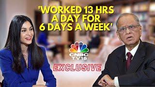 CNBC TV18 Exclusive | Narayana Murthy On His 70-Hour Work Week Advice | N18V | CNBC TV18