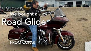 Road Glide Harley Davidson, Project from COPART. Step by step, Let’s see what we got into!