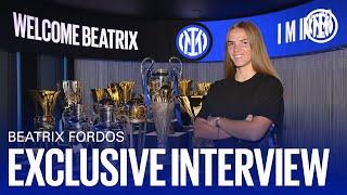 BEATRIX FORDOS | EXCLUSIVE INTER TV INTERVIEW | #WelcomeBeatrix #InterWomen  [SUB ITA]