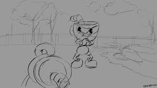 Cuphead show played the cuphead Game (Animatic)