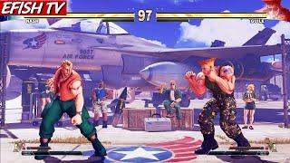 Nash vs Guile (Hardest AI) - Street Fighter V