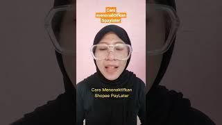 Cara menonaktifkan Shopee PayLater #caramenonaktifkanshopeepaylater #shopee