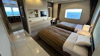 Trying 3-day Ferry Trip in Royal Suite of Japan's Best Ship | Hokkaido→Sendai→Nagoya