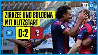 Neapel bricht ein! Bologna ganz nah am Champions-League-Traum: Neapel - Bologna 0:2 | Serie A | DAZN
