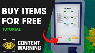 Content Warning - How To Buy Any Item FOR FREE (Free Shop Tutorial)