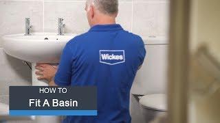 Wickes How To Fit a Basin & Taps