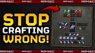 YOU'RE CRAFTING WRONG in Path Of Exile 2 - Tips & Tricks / Complete Guide - How To Craft OP Gear