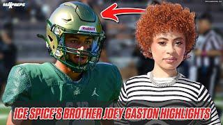  ICE SPICE'S BROTHER JOEY GASTON DROPS DIMES AT QB FOR IONA PREP IN NEW YORK 