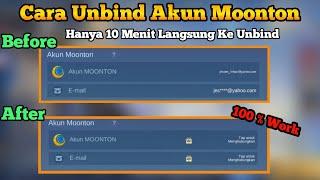 Hanya 10 Menit Langsung Work !! Cara Cepat Unbind Akun Moonton Lupa Email Mobile Legends