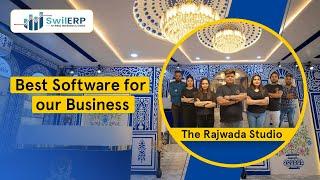 Customer Success Story: The Rajwada Studio's journey with SwilERP #getswilerp #invoice #testimonial