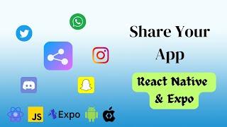 Implementing Sharing Feature in React Native Expo | Complete Tutorial