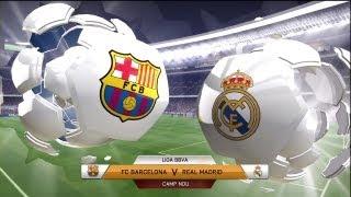 FIFA 14: FC Barcelona vs Real Madrid (Full Game)