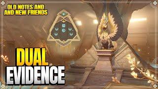 Get All Clearance | Dual Evidence - Old Notes and New Friends | World Quests |【Genshin Impact】