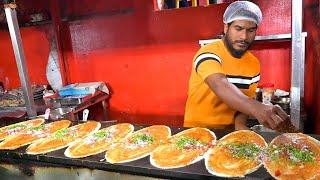 Art Of Making Very Spycy Masala Dosa  |Indian Street Food