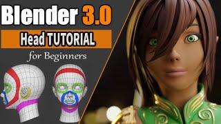 Blender Character Modeling Tutorial - Head Modelling for Beginners - Part 2