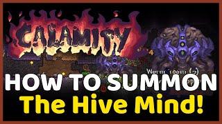 The Hive Mind | Boss Tutorial + Tips | Terraria Calamity Mod!