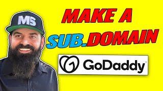 How to Setup a Subdomain in GoDaddy