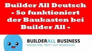 Builder All Deutsch - So funktioniert der Baukasten bei Builder All