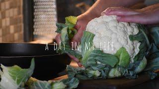 37. A day in my life - cleaning routine, shopping, cooking with cauliflower  | Homemaking vlog