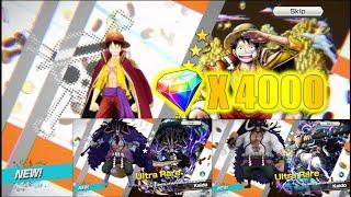 I Spent 4000 Rainbow Diamonds to get EX Luffy & 2 Kaido - One Piece Bounty Rush OPBR ワンピース バウンティラッシュ