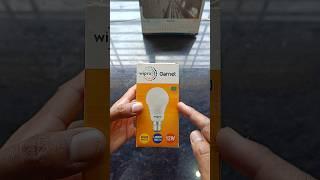 Wipro garnet 12 watt b22 LED bulb with 2700k lumens unboxing #wipro #garnet #wiprogarnet #ledbulb