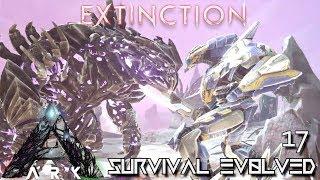 ARK: EXTINCTION - ALPHA KING TITAN VS MEGA MEK BOSS BATTLE ASCENSION | ARK SURVIVAL EVOLVED E17