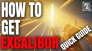 How to get the BEST SWORD EXCALIBUR! Assassin's Creed Valhalla (Quick and Easy Guide)