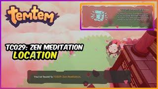 Technique Course TC029: Zen Meditation - Temtem Items (TC029: Zen Meditation Location)