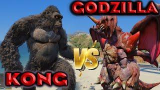 Godzilla vs. Kong, Titanus Godzilla Vs King Kong ( GTA V Mods )