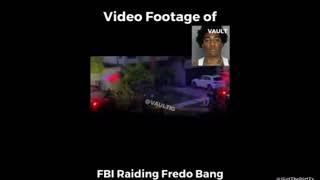 Video Footage of FBI Raiding Fredo Bang House in maimi